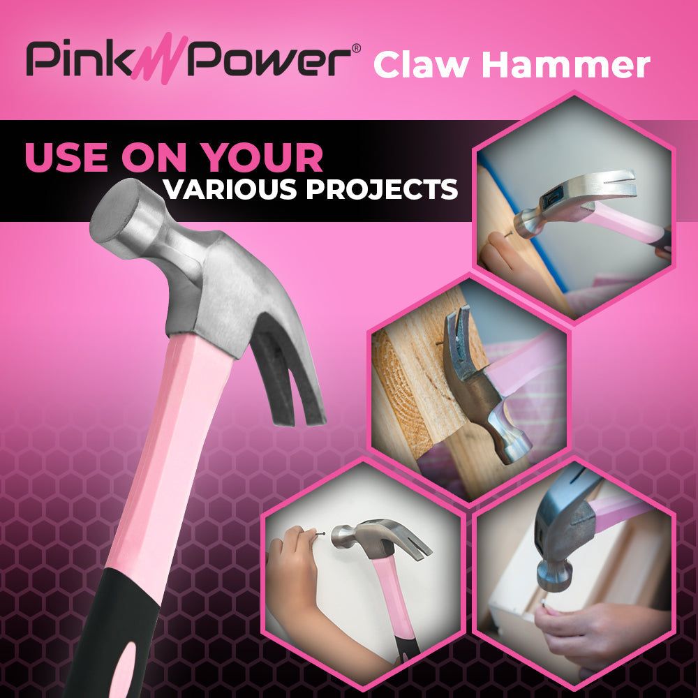 PP208 CLAW HAMMER Pink Power 