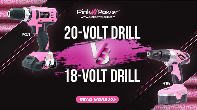 PP203 20-volt Drill vs. PP182 18-volt Drill: A Brief Comparison