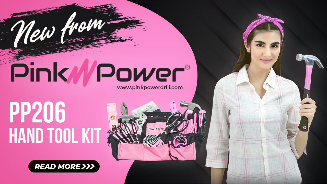 New from Pink Power: PP206 Hand Tool Kit