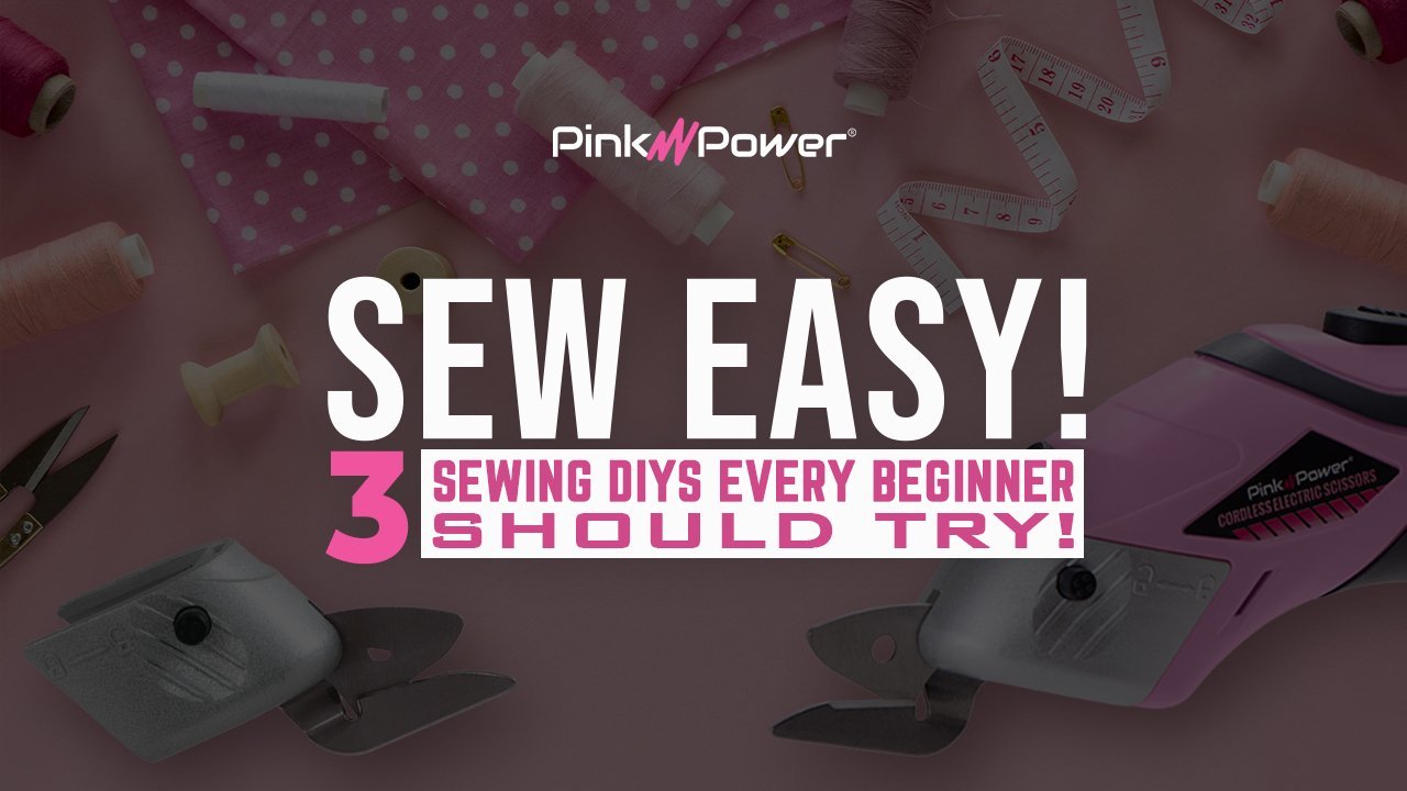 Sew Easy(er)! sewing diys for beginners Pink Power
