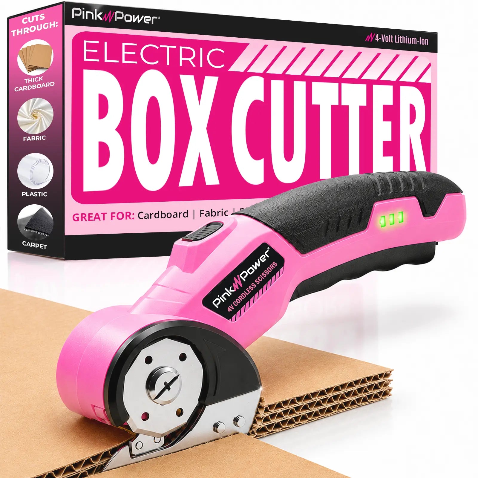 CORDLESS SCISSORS WITH ROUND BLADE