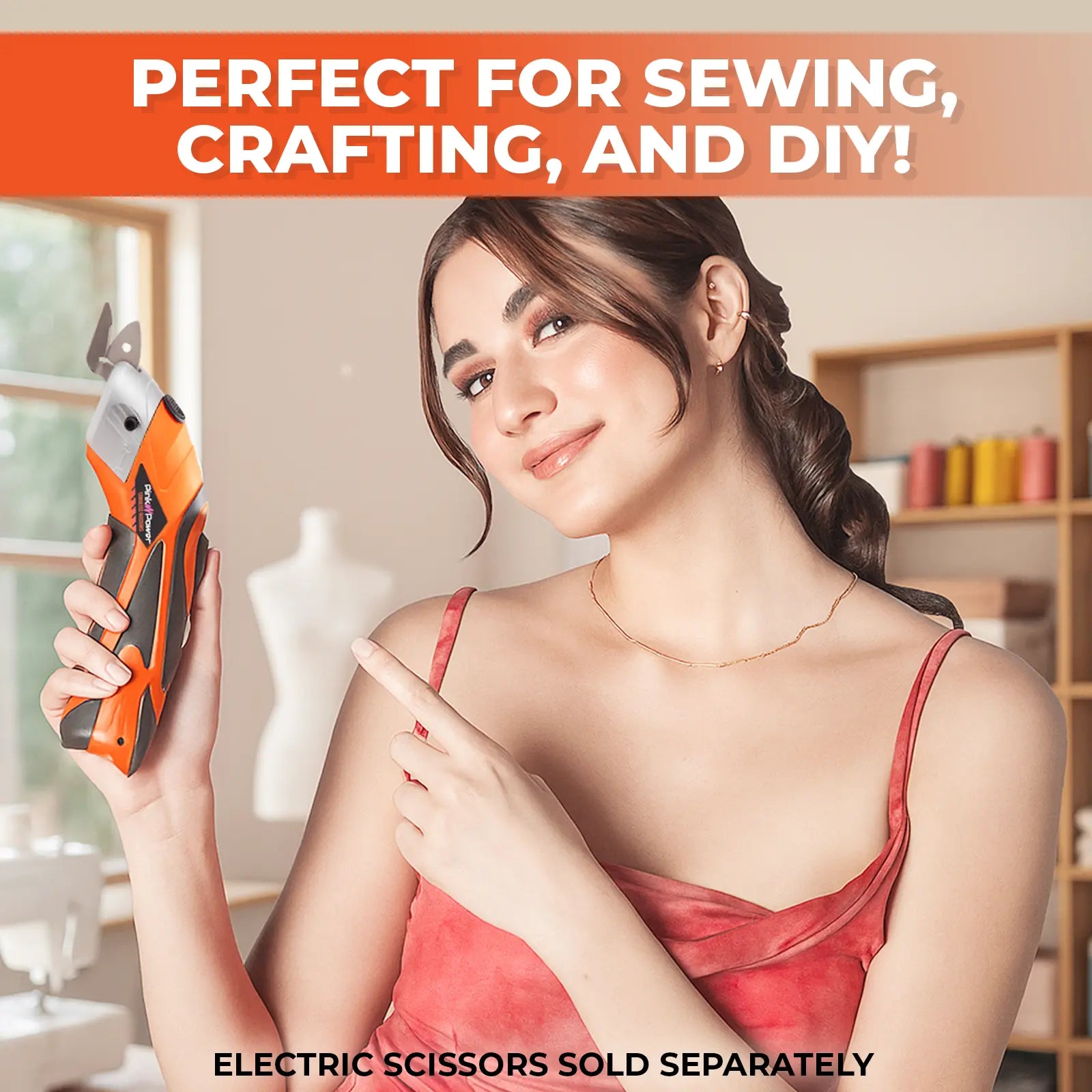 4-VOLT ORANGE REPLACEMENT BATTERY FOR CORDLESS SCISSORS