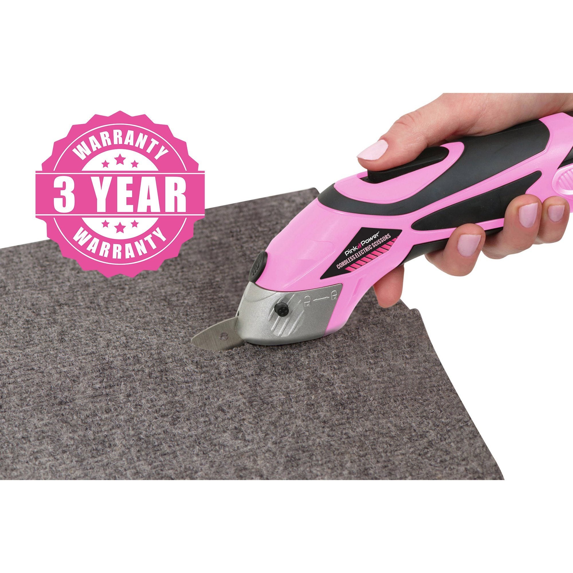 HG2043 Electric Scissors And Blade Bundle | Pink Power