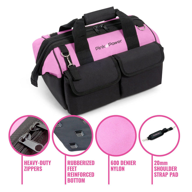 Pink Tool Bag Features