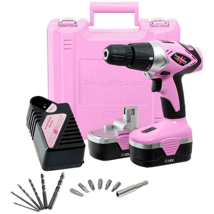 Tools for Women - Drills, Tool Boxes, Screwdrivers & More | Pink Power
