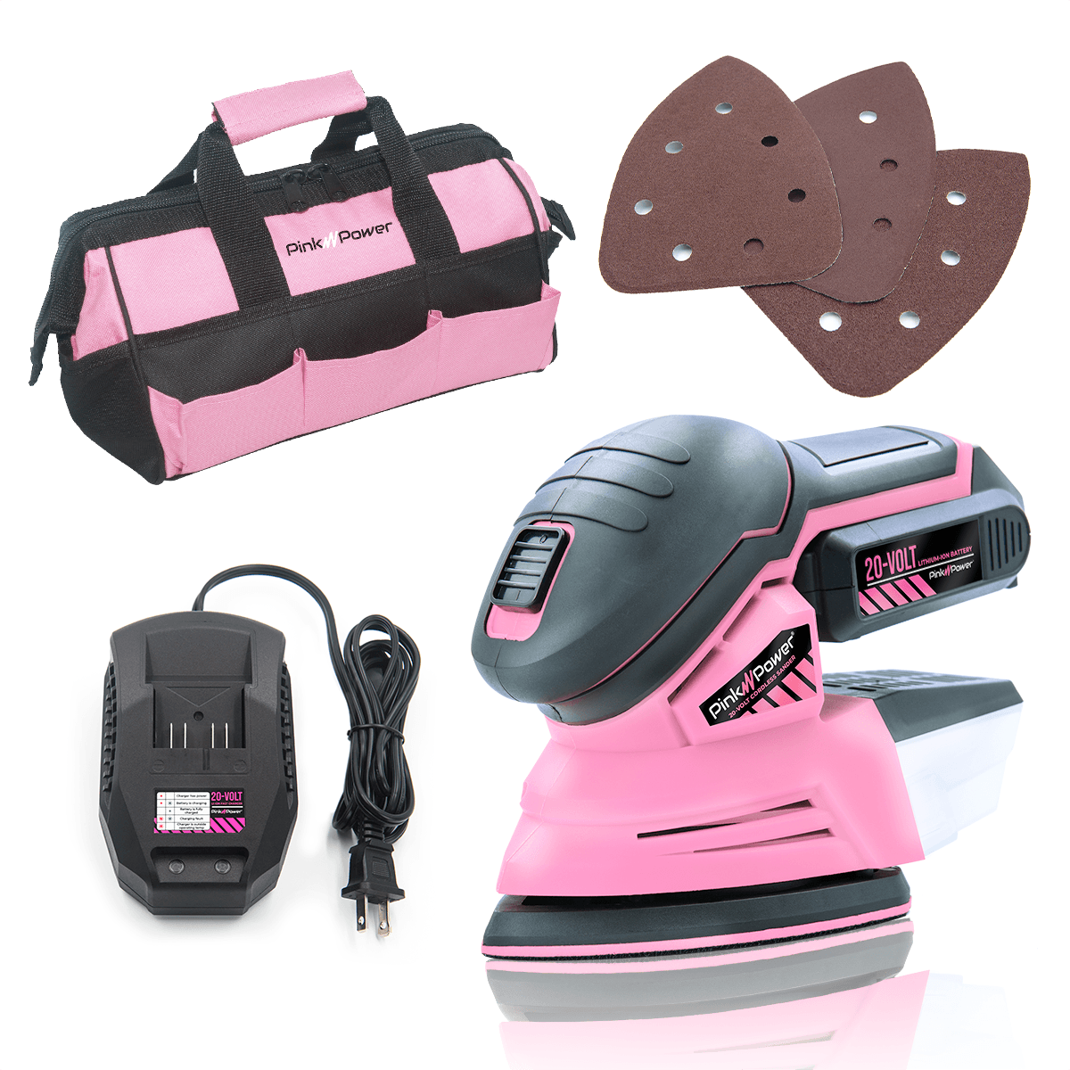 Cordless sander kit sale