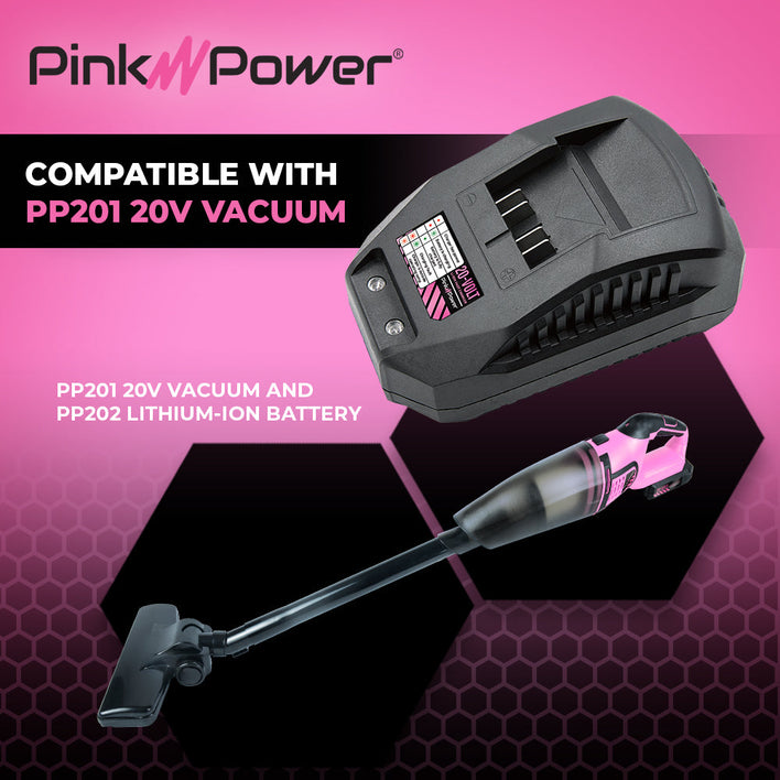 PP205 20V Fast Charger Pink Power 