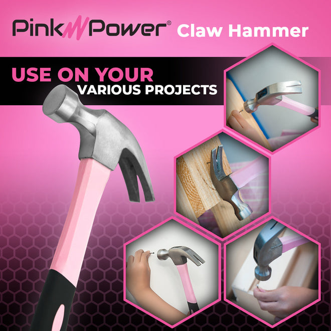 PP208 CLAW HAMMER Pink Power 