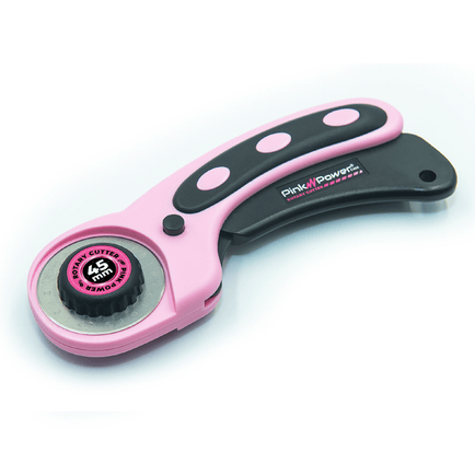 45mm MANUAL ROTARY CUTTER SET Craft Accessory Pink Power 