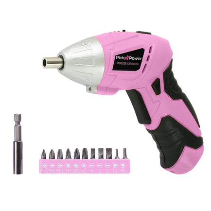 Tools for Women - Drills, Tool Boxes, Screwdrivers & More | Pink Power