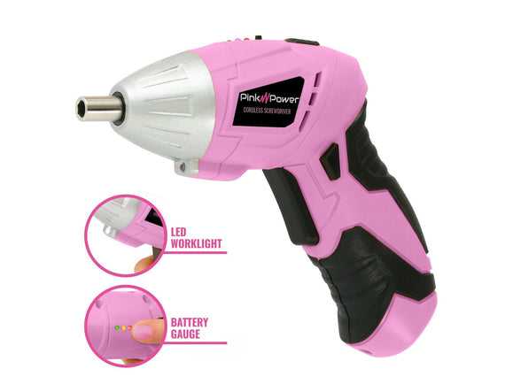 Tools for Women - Drills, Tool Boxes, Screwdrivers & More | Pink Power