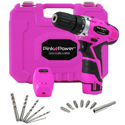 Tools for Women - Drills, Tool Boxes, Screwdrivers & More | Pink Power